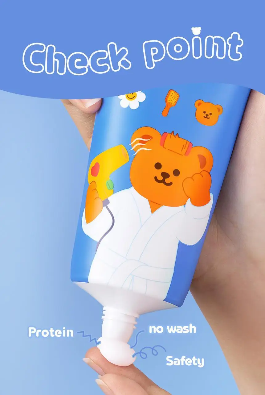 [노워시/손상케어] 헤어플러스 단백질 본드 앰플 에센스 150ml 위글위글 한정기획(+파우치 증정) 상세페이지 7